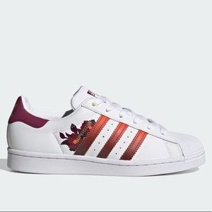 floral tennis shoes adidas